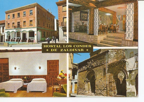 Postal 032421 : Hostal Los Condes de Zaldivar Carrion de los Condes (Palencia)