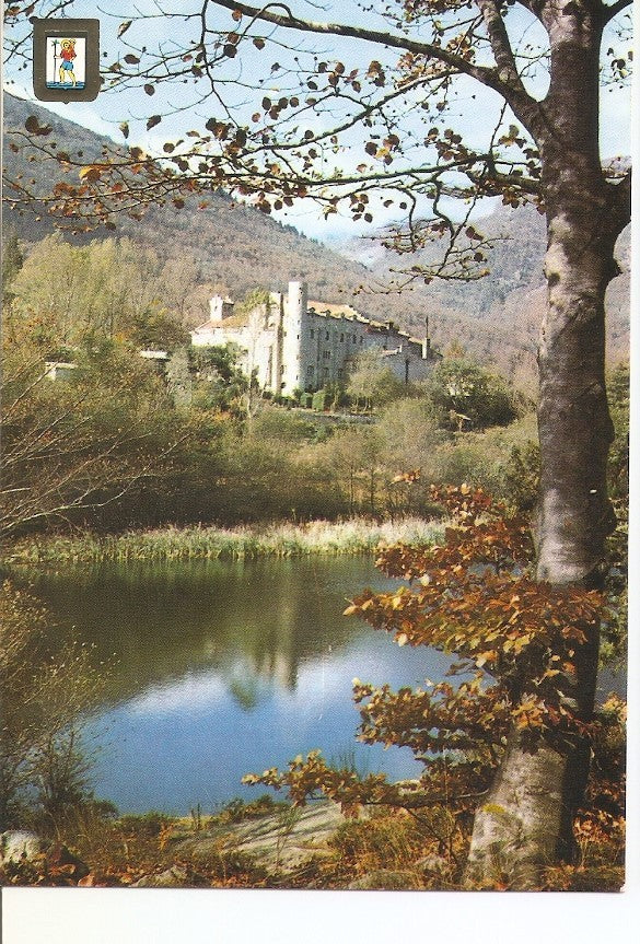 Postal 032426 : Santa Fe del Montseny (Barcelona). Lago y Hotel