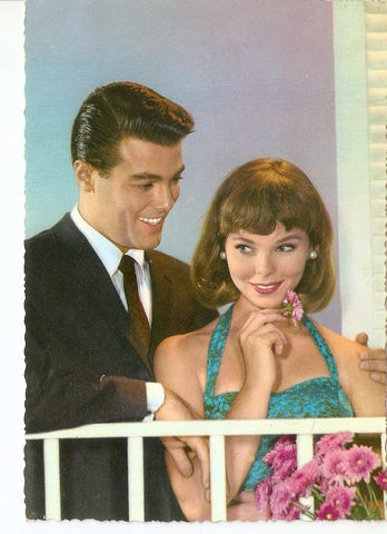Postal 029873 : Pareja sonriente