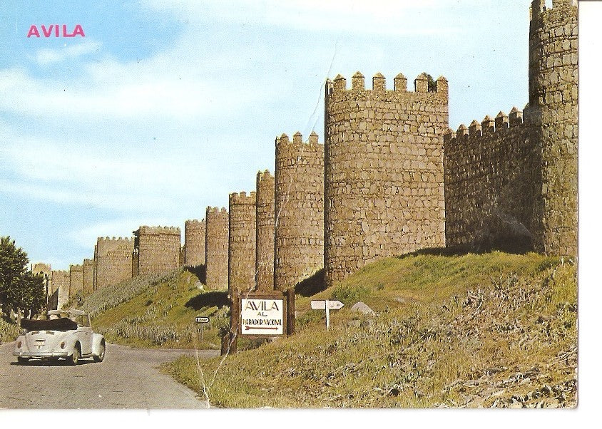 Postal 032447 : Avila. Murallas