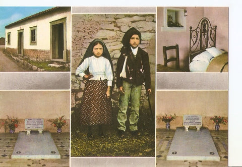 Postal 032455 : Fatia. Francisco and Jacinta remembrance