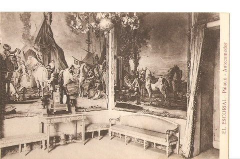 Postal 032485 : El Escorial - Palacio - Antecomedor