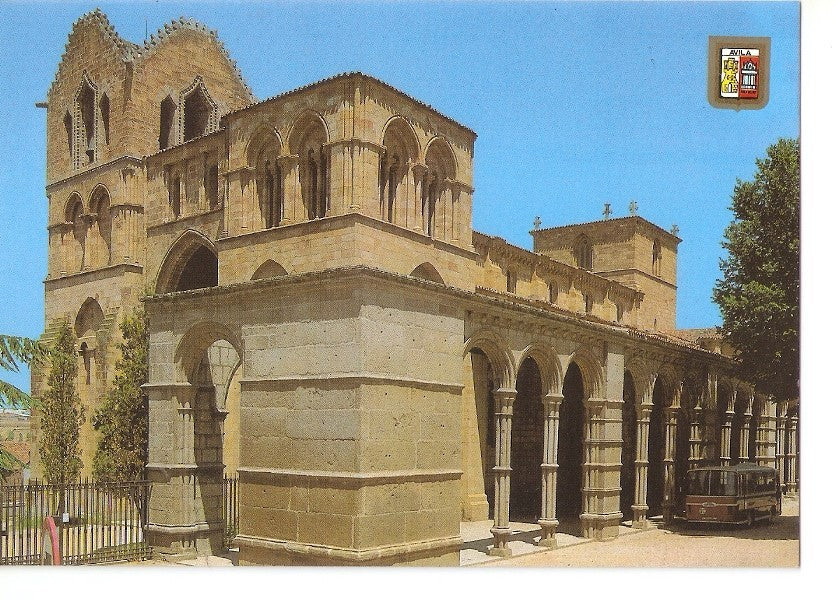 Postal 032492 : Avila Basilica de San Vicente