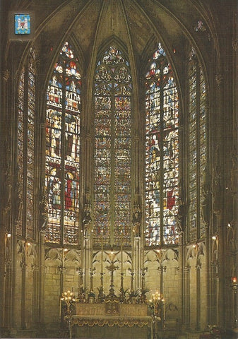 Postal 032503 : Carcassonne. Basilique St. Nazaire: Viltraux du Choeur (XIV & XVIs)