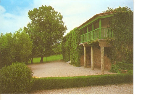 Postal 032520 : Casa - Museo de Rosalia. Higuera plantada por Rosalia