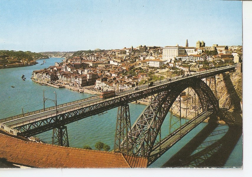 Postal 032525 : Porto - Portugal. Puente de D. Luis sobre el rio Duero