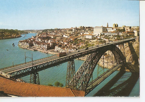 Postal 032525 : Porto - Portugal. Puente de D. Luis sobre el rio Duero
