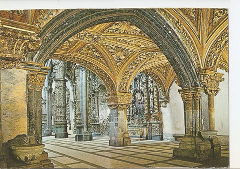 Postal 032527 : Porto - Portugal. Iglesia de S. Francisco. Interior