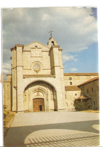 Postal 032558 : Real Monasterio Do Santo Tomas - Avila. Fachada principal