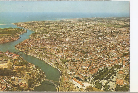 Postal 032562 : Porto - Portugal. Vista aerea de los tres Puentes