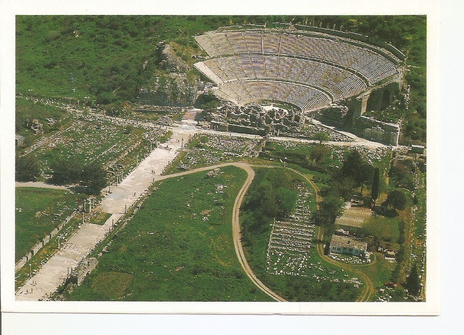 Postal 032565 : Ephesus is Beautiful The Theatre and Arcadian Street