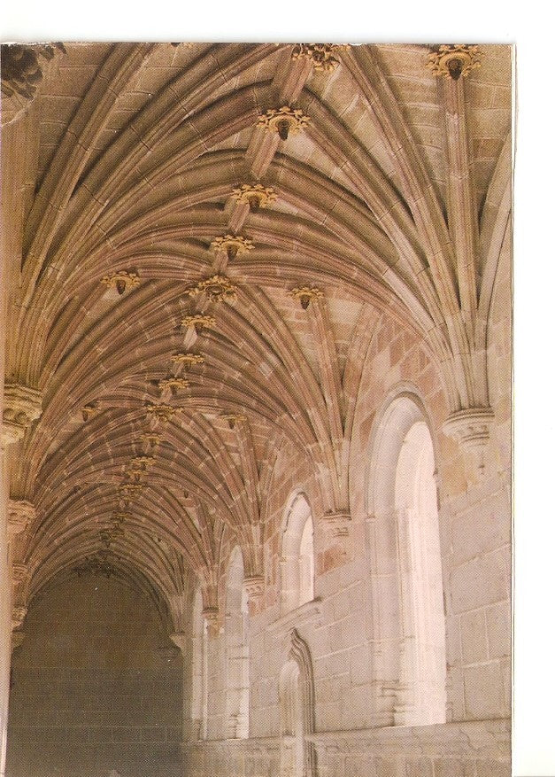 Postal 032571 : Real Monasterio de Santo Tomas - Avila. Claustro del Silencio