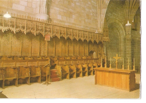 Postal 032573 : Real Monasterio de Santo Tomas - Avila. Coro