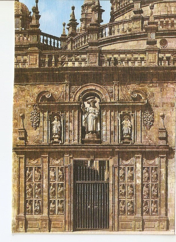 Postal 032589 : Santiago de Compostela. Catedral. Puerta Santa
