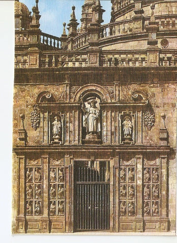 Postal 032589 : Santiago de Compostela. Catedral. Puerta Santa