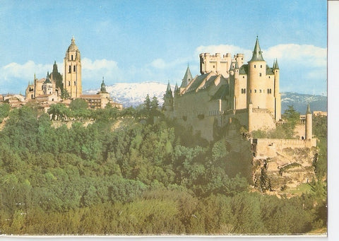 Postal 032591 : Segovia. Alcazar y Catedral