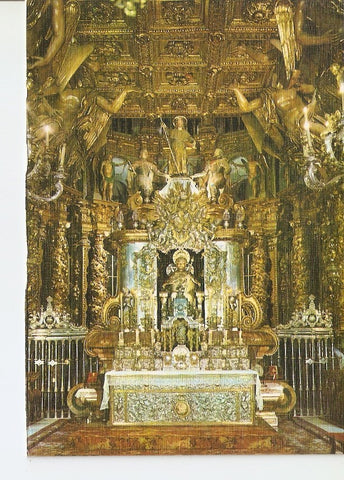 Postal 032592 : Santiago de Compostela. Catedral Altar Mayor