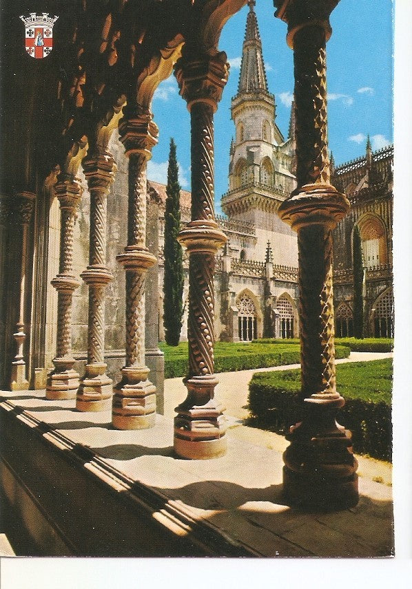 Postal 032605 : Batalha (Portugal). Mosteiro - Un aspect du Cloitre Royal