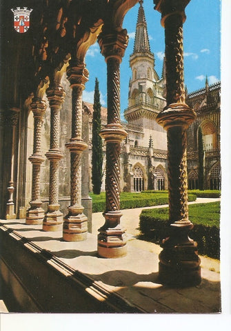 Postal 032605 : Batalha (Portugal). Mosteiro - Un aspect du Cloitre Royal