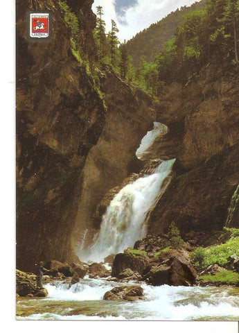 Postal 032618 : Parque Nacional de Ordesa (Pirineo Aragones). Cascada de la cueva