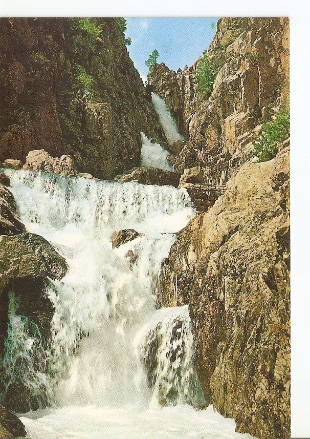 Postal 032625 : Pirineo Aragones. Panticosa (Huesca). Cascada en la ruta de los Lagos Azules