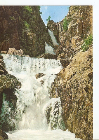 Postal 032625 : Pirineo Aragones. Panticosa (Huesca). Cascada en la ruta de los Lagos Azules