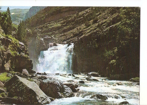 Postal 032626 : Valle de Ordesa (Huesca). Rio Arazas Cascada de Diana