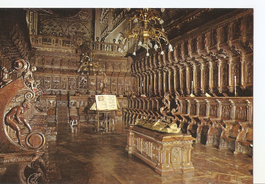 Postal 032646 : Burgos. Catedral. Cora Borgoñon (siglo XVI)