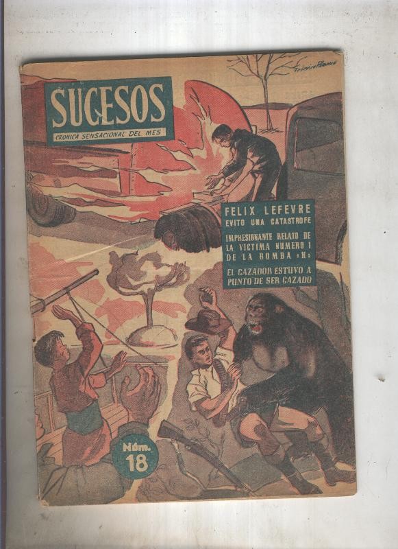 REVISTA SUCESOS numero 18 de 1954 