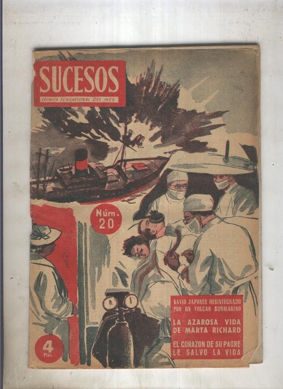 REVISTA SUCESOS numero 20 de 1954 