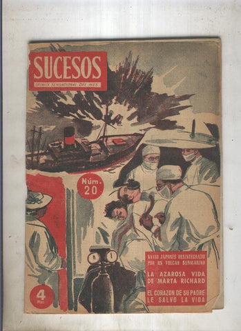 REVISTA SUCESOS numero 20 de 1954 