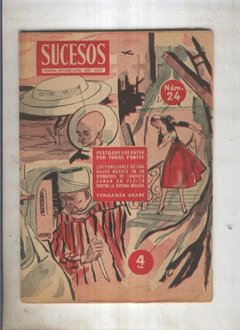 REVISTA SUCESOS numero 24 de 1954 
