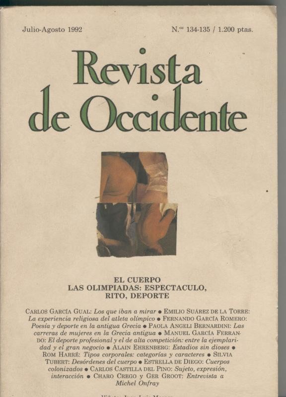 Revista de Occidente numero 134-135