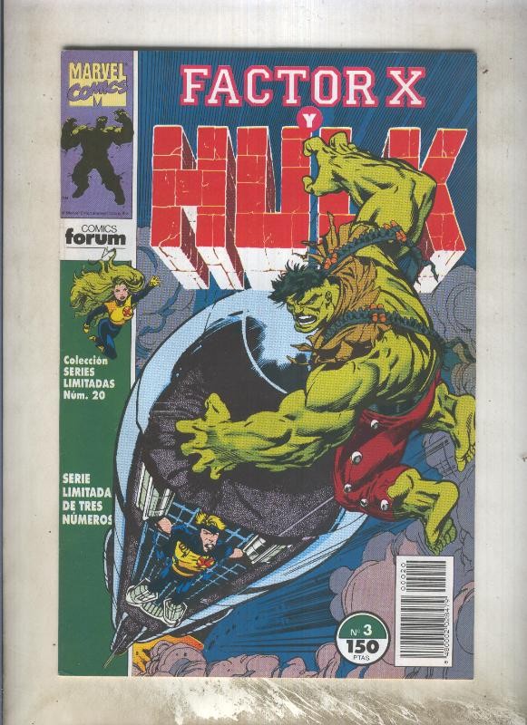 Series Limitadas numero 20: Factox X y Hulk numero 3: Guerras y armas