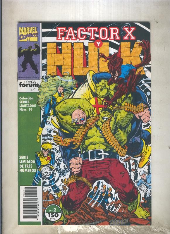 Series Limitadas numero 19: Factox X y Hulk numero 2