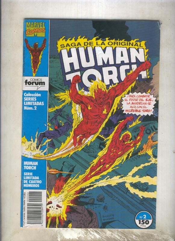 Series Limitadas numero 02: Human Torch (antorcha humana) numero 2