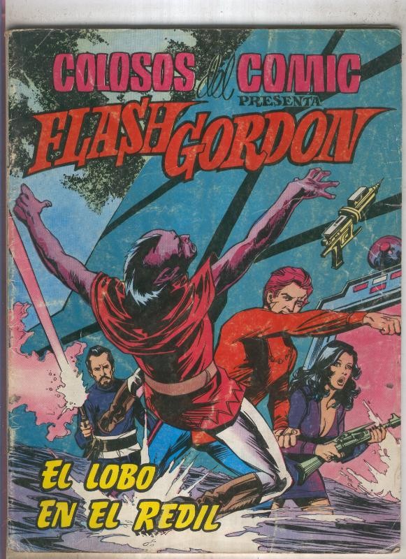 Colosos del comic presenta: FLASH GORDON  Numero 04 (numerado 2 en trasera)