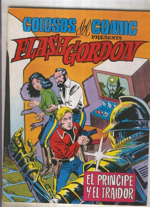 Colosos del comic presenta: FLASH GORDON  Numero 05 (numerado 5 en trasera)