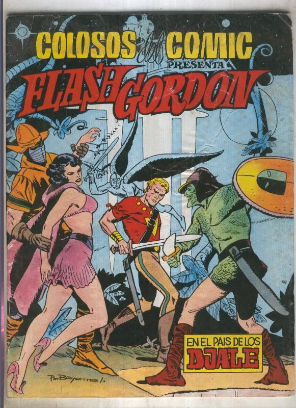 Colosos del comic presenta: FLASH GORDON  Numero 07 (numerado 1 en trasera)