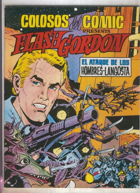 Colosos del comic presenta: FLASH GORDON  Numero 08 (numerado 4 en trasera)