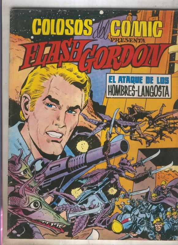 Colosos del comic presenta: FLASH GORDON  Numero 08 (numerado 6 en trasera)