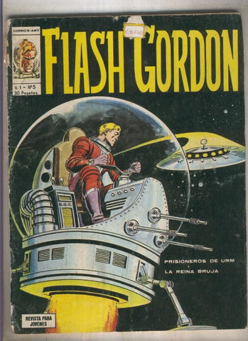 FLASH GORDON Volumen 1 Numero 05 (numerado 1 en trasera)