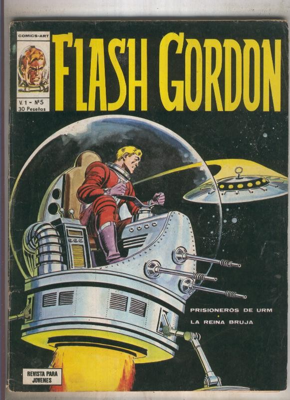 FLASH GORDON Volumen 1 Numero 05 (numerado 2 en trasera)