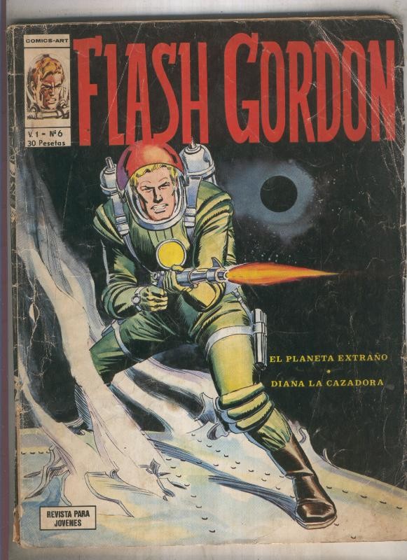 FLASH GORDON Volumen 1 Numero 06 (numerado 1 en trasera)