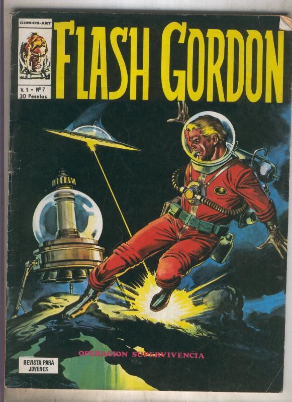 FLASH GORDON Volumen 1 Numero 07 (numerado 3 en trasera)