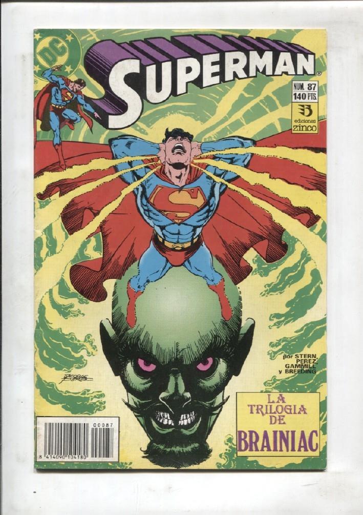 Superman volumen 2 numero 087: La trilogia de Brainiac