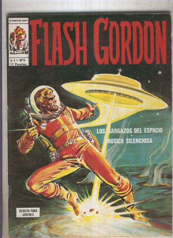 FLASH GORDON Volumen 1 Numero 09 (numerado 1 en trasera)