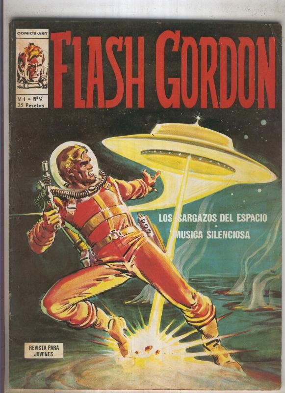 FLASH GORDON Volumen 1 Numero 09 (numerado 2 en trasera)