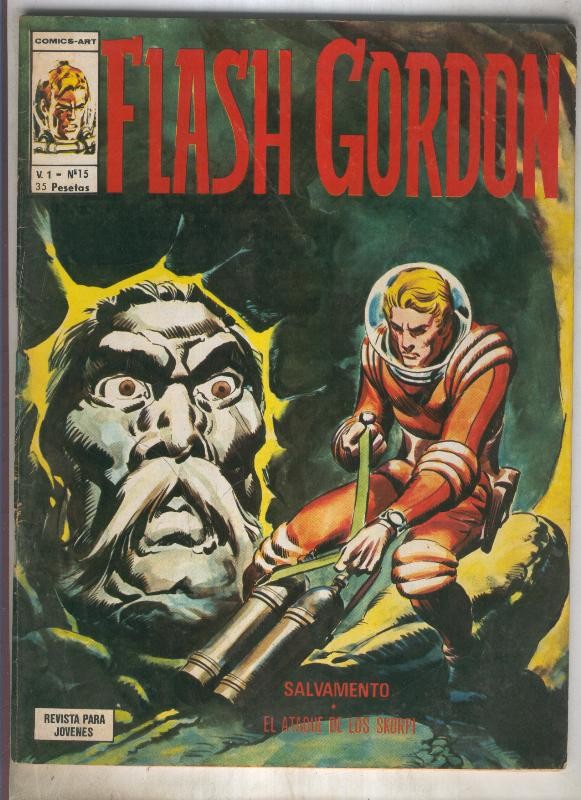 FLASH GORDON Volumen 1 Numero 15 (numerado 1 en trasera) 