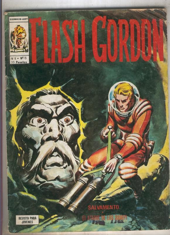 FLASH GORDON Volumen 1 Numero 15 (numerado 3 en trasera) 